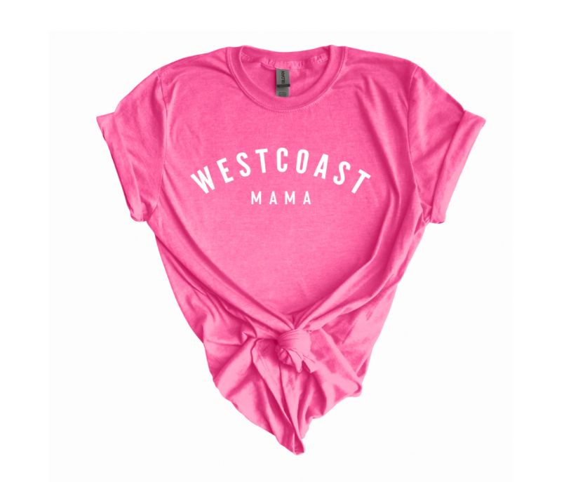 Westcoast Mama Varsity Soft Tee